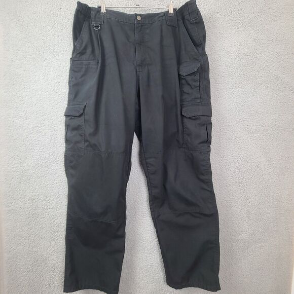 5.11 Men's TACLITE Pro Tactical Ripstop Pants Style 74273 Black 38 X 32 - Picture 1 of 7